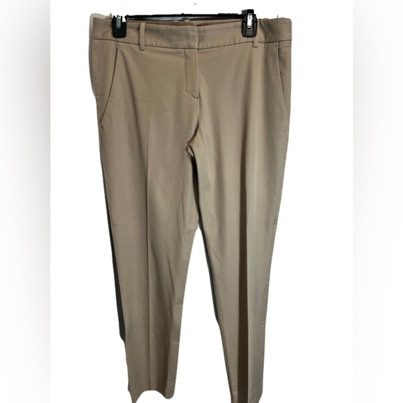 Theory Pants - 🤎 EUC THEORY Camel Slim Straight Slacks | Women’s Size 8